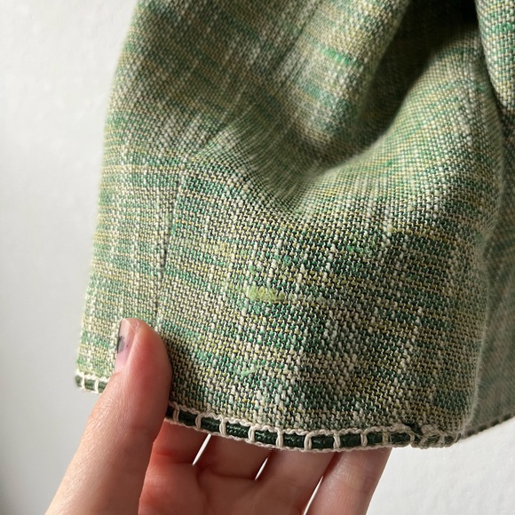 Oscar De La Renta Green Lady Jacket - Picture 7 of 9